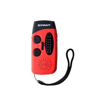 Evakit battery-free emergency radio